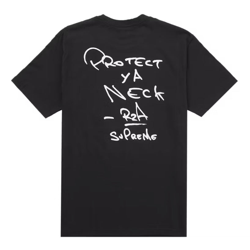 k*b様 25FW Supreme Wu-Tang Clan RZA Tee S Supreme Wu-Tang Clan RZA Tee Black FW25 | Limited Edition — United