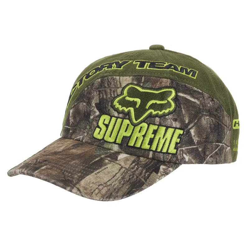 Supreme Fox Racing 6-Panel (FW25) Realtree Hardwoods Camo