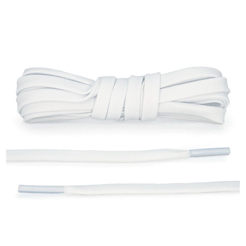 White Dunk Replacement Shoelaces