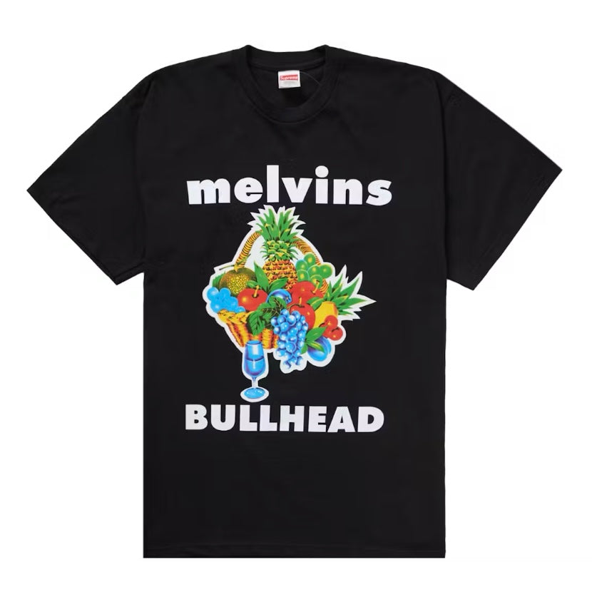 Supreme Melvins Bullhead Tee Black — United Kicks Supreme Melvins Bullhead Tee Black — United Kicks