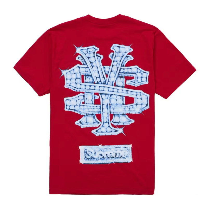 Supreme Snowman Tee Red