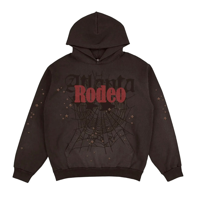 Travis Scott Cactus Jack x Sp5der Days Before Rodeo Hoodie Brown