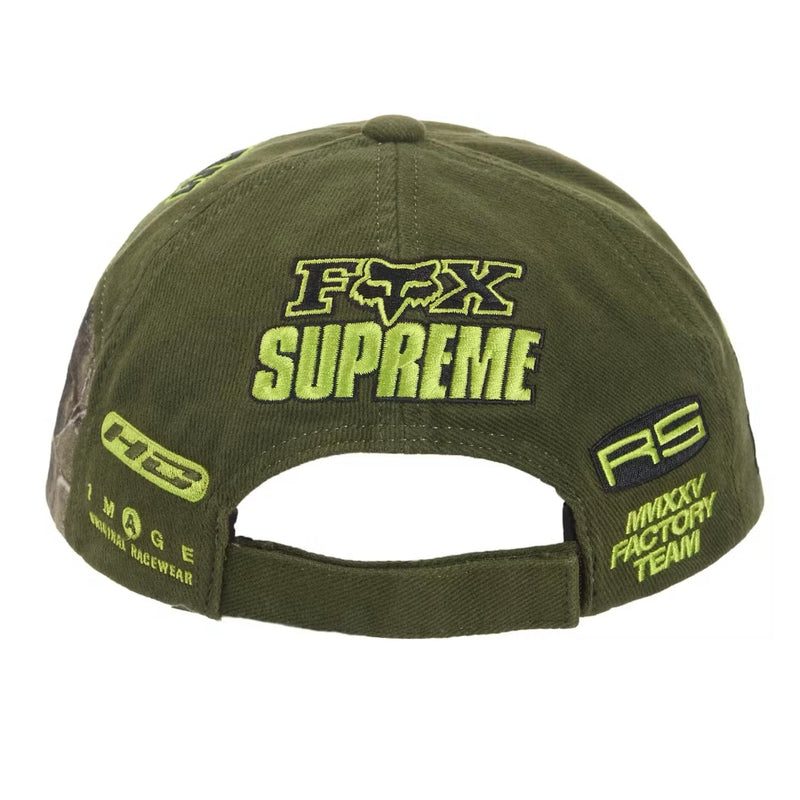 Supreme Fox Racing 6-Panel (FW25) Realtree Hardwoods Camo