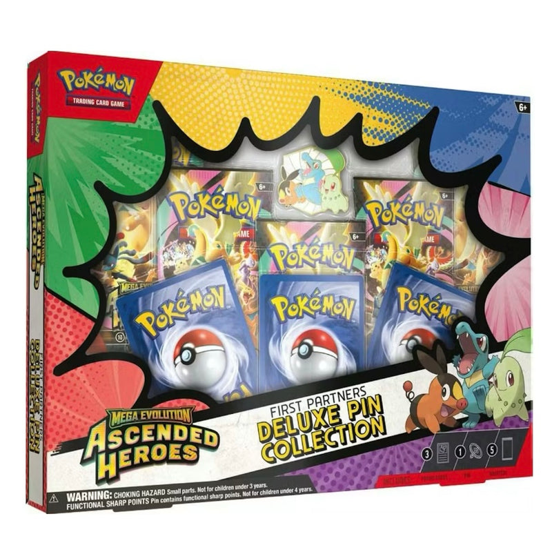Pokémon Ascended Heroes First Partners Deluxe Pin Collection - ME: Ascended Heroes (ASC)