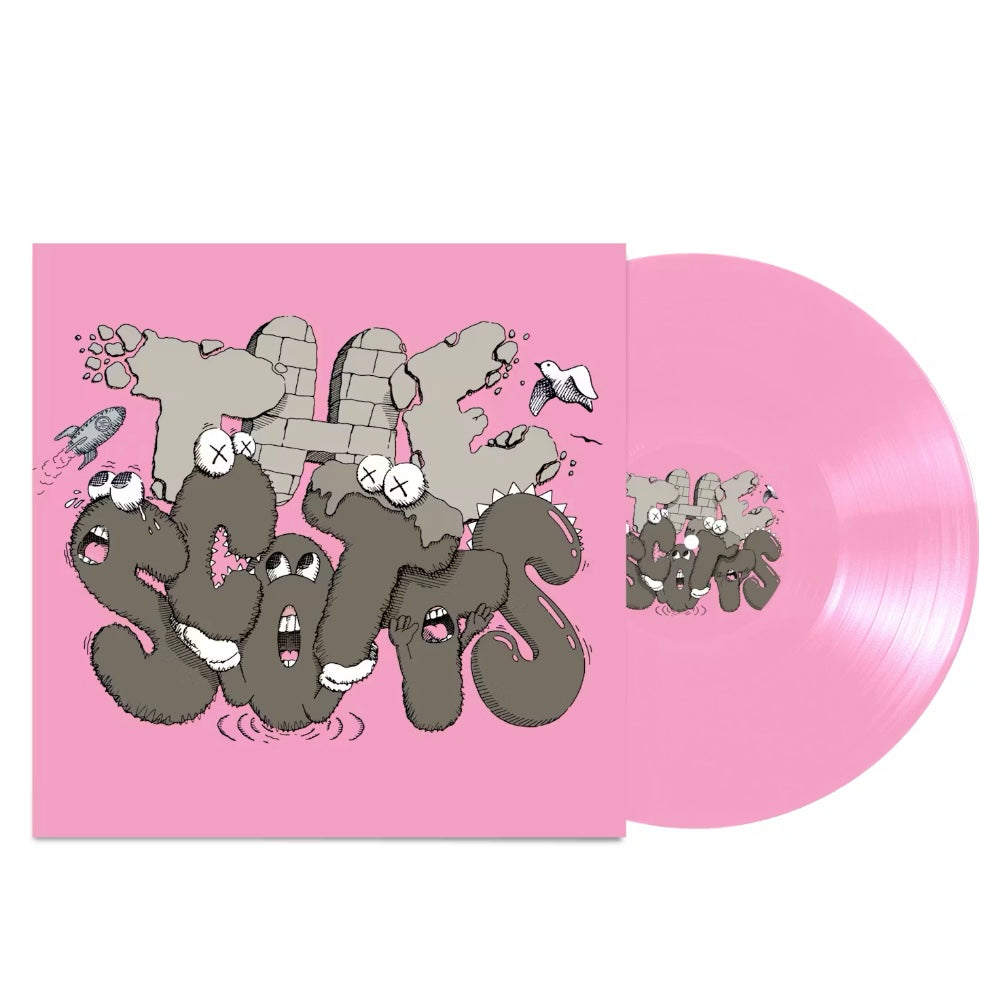 入手困難　travis sccott kaws レコード　cd インテリア Travis Scott The Scotts KAWS II 12
