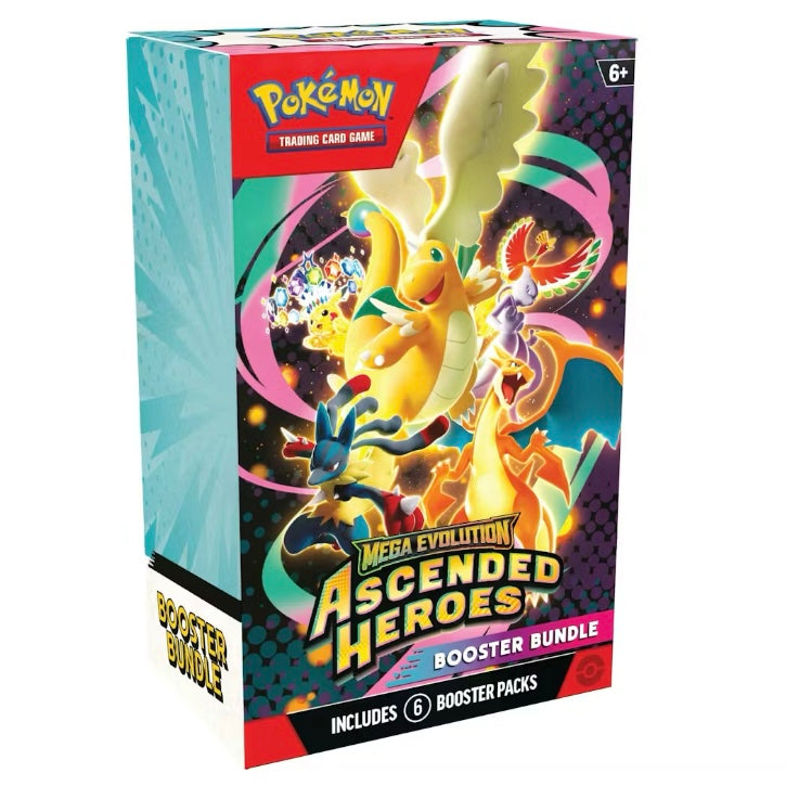2026 Pokémon Mega Evolution Ascended Heroes Booster Bundle