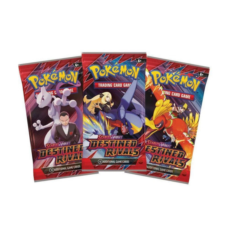 2025 Pokémon Scarlet & Violet Destined Rivals 3 Pack Blister Pack