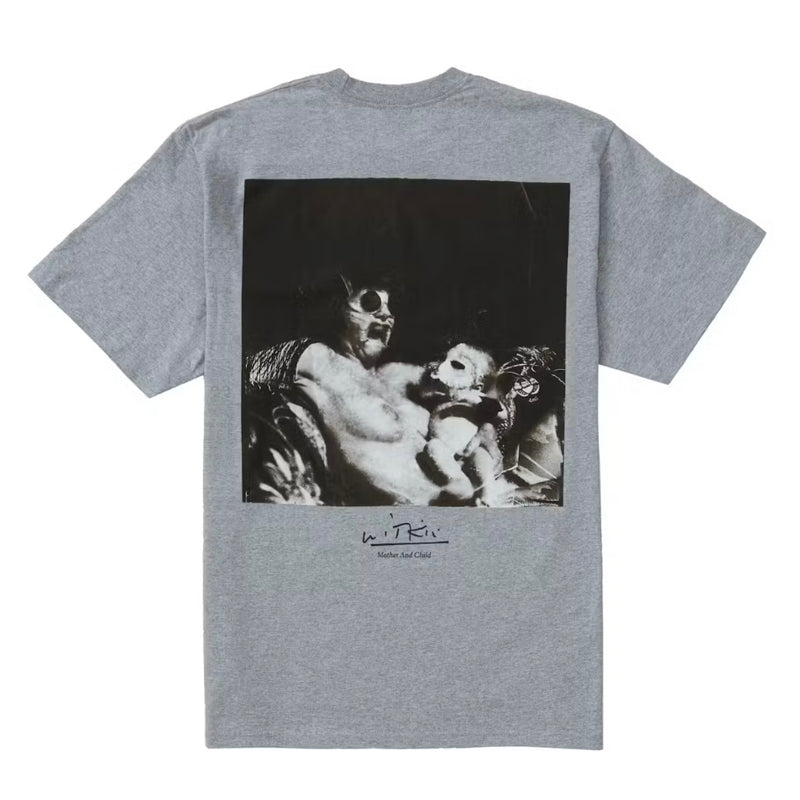 Supreme Joel-Peter Witkin Mother and Child Tee Heather Grey