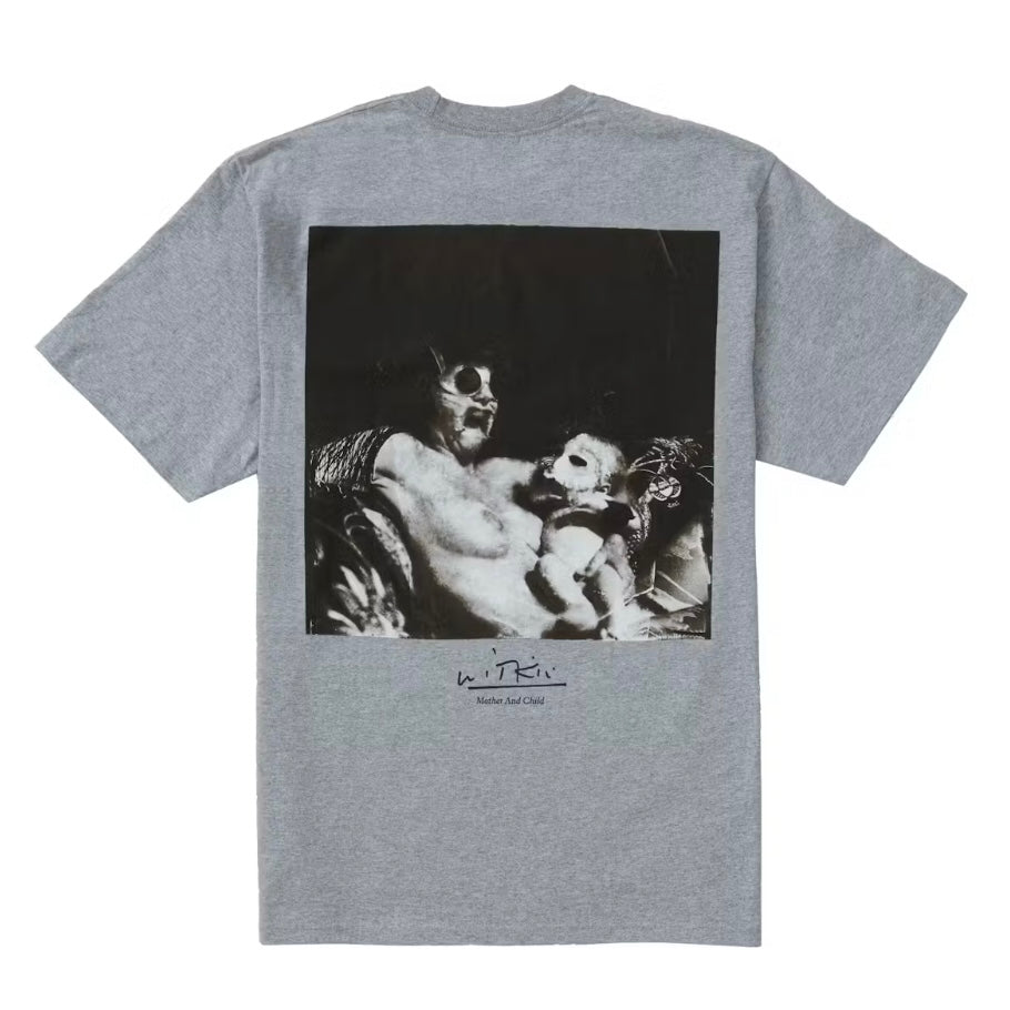 Supreme Joel-Peter Witkin Mother and Child Tee Heather Grey