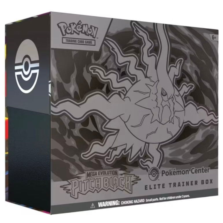 2026 Pokémon Mega Evolution Pitch Black Pokemon Center Elite Trainer Box