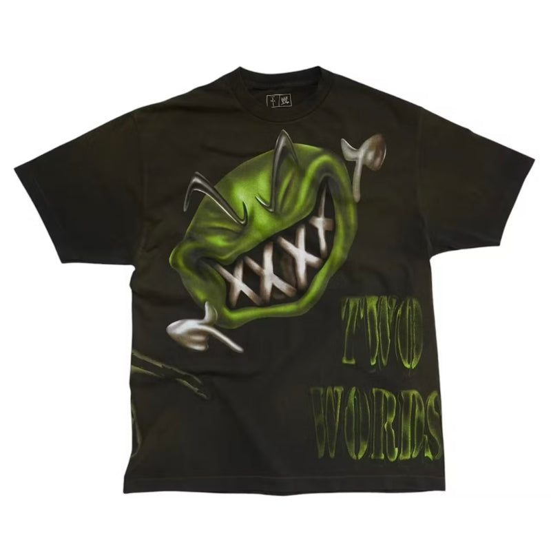 Travis Scott x WWE Two Words DX Tee Black