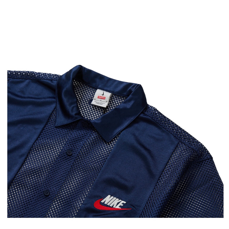 Supreme Nike Mesh S/S Shirt Navy