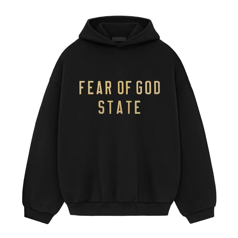 Fear of God Essentials Fleece Hoodie Black