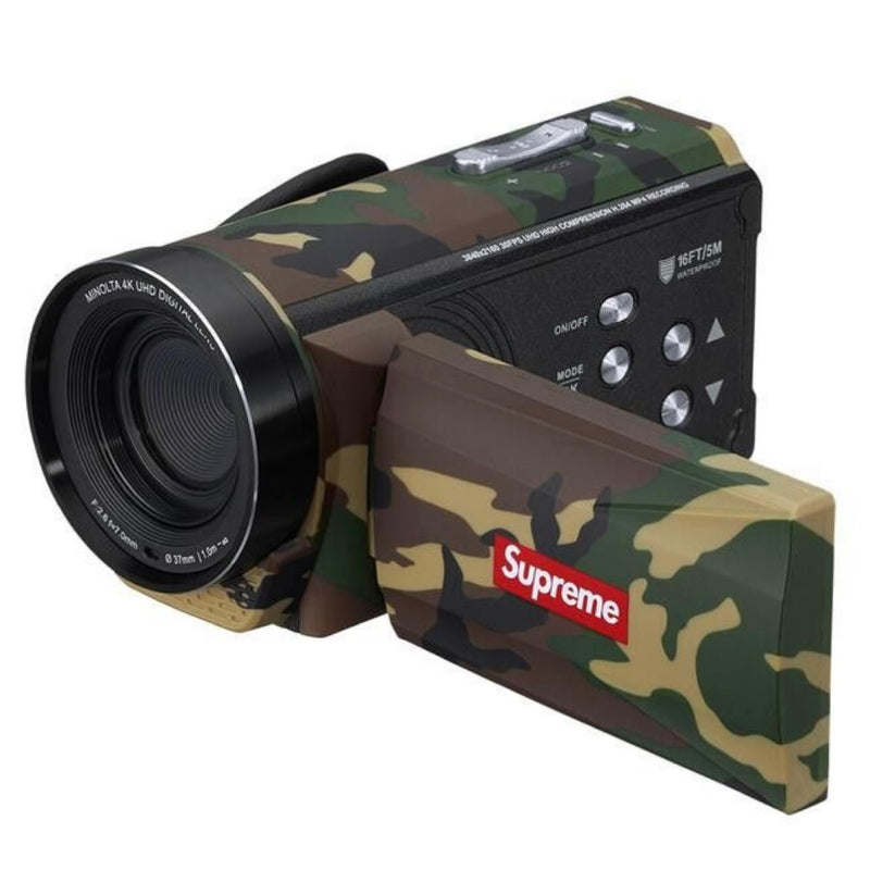 Supreme Minolta MN4K300WP Waterproof Camcorder Woodland Camo