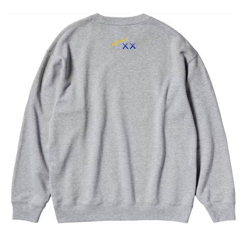 Uniqlo KAWS x Warhol Graphic 472951 Sweatshirt (Asia Sizing) Gray