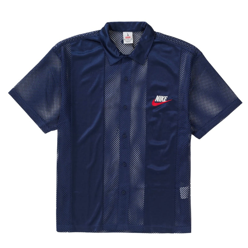 Supreme Nike Mesh S/S Shirt Navy