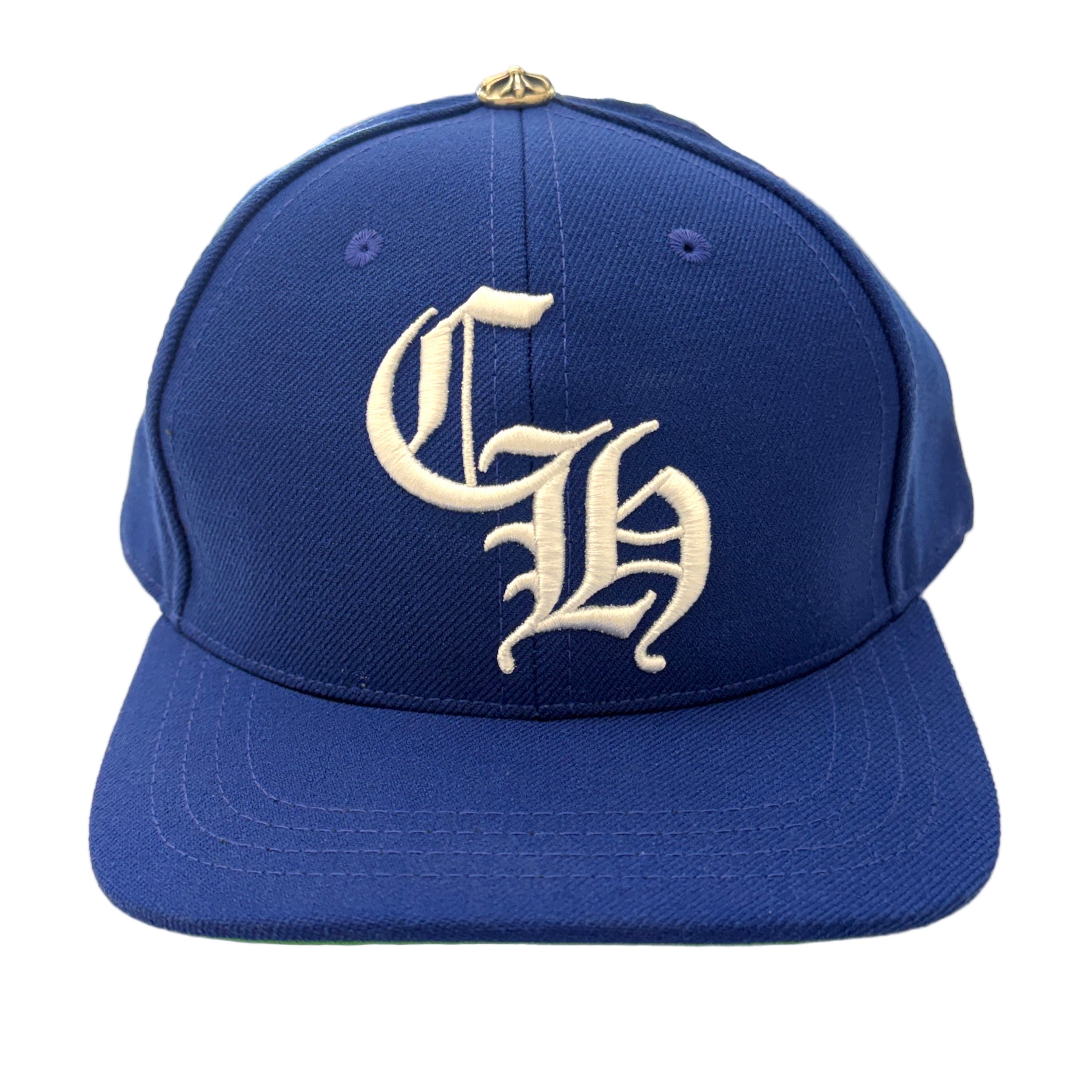 新品 chrome hearts 紺 L クロムハーツ Dodgers Blue
