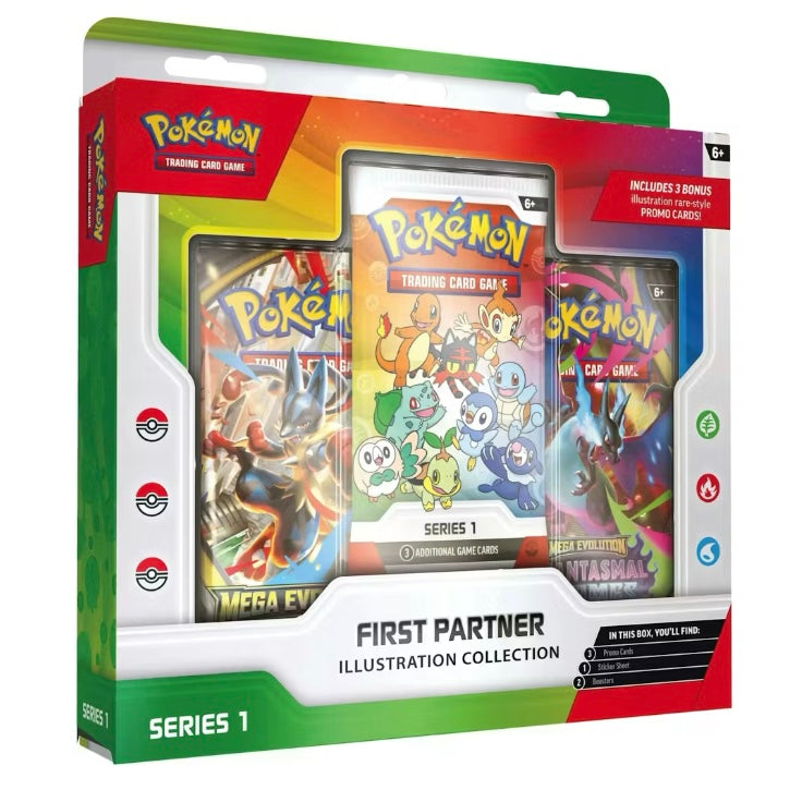 Pokémon First Partner Illustration Collection Series 1 (2026)