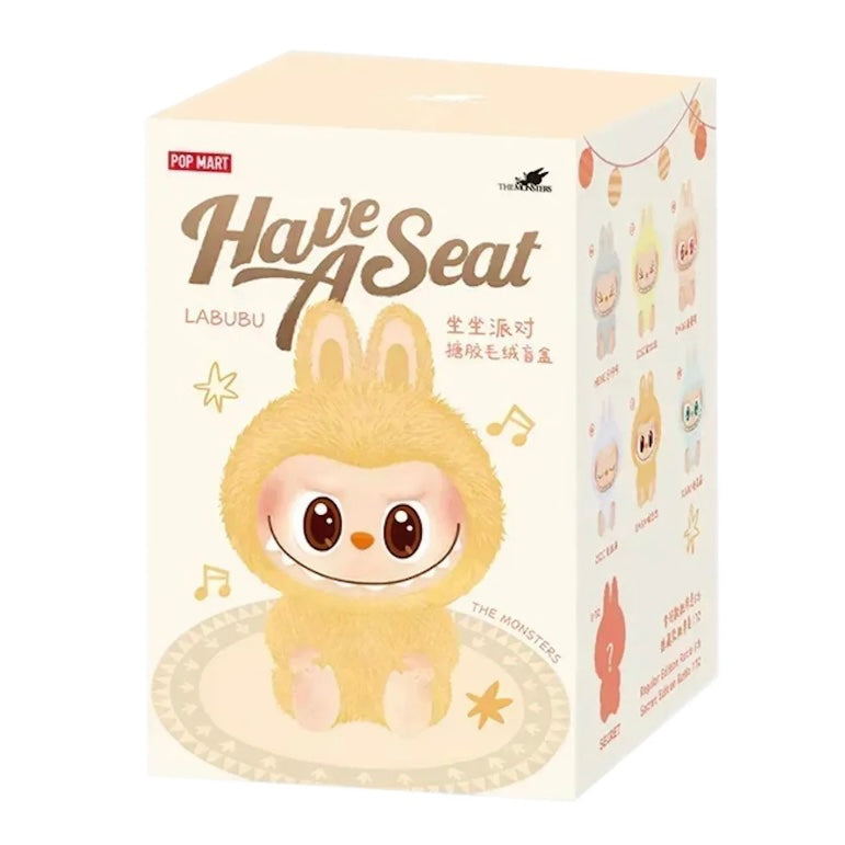 Pop Mart Labubu The Monsters Have a Seat Vinyl Plush Blind Box