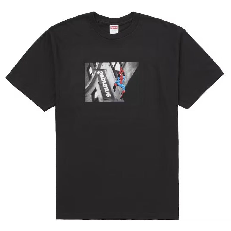 Supreme Spider-Man Tee Black