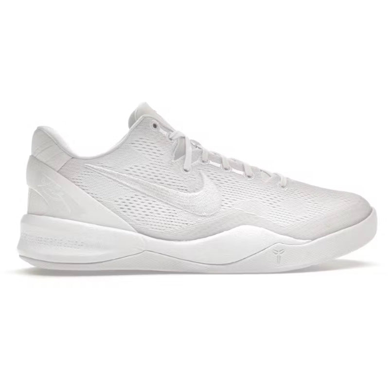 Nike Kobe 8 Protro 'Halo' (GS) - White Basketball Sneakers | United Kicks Nike Kobe 8 Protro 'Halo' (GS) - White Basketball Sneakers | United Kicks