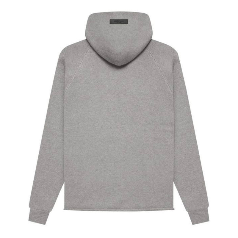 Fear of God Essentials Knit Hoodie 'Dark Oatmeal'