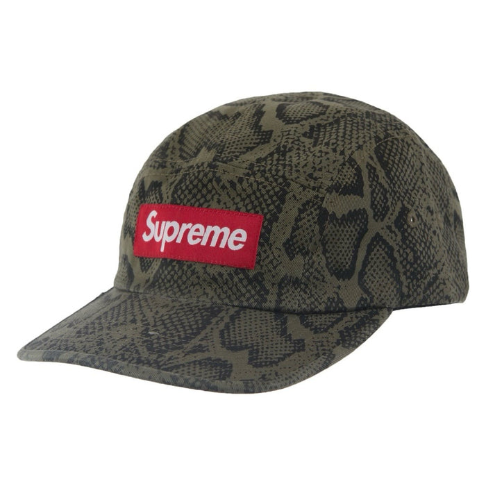 Supreme Washed Chino Twill Camp Cap (SS24) Snake