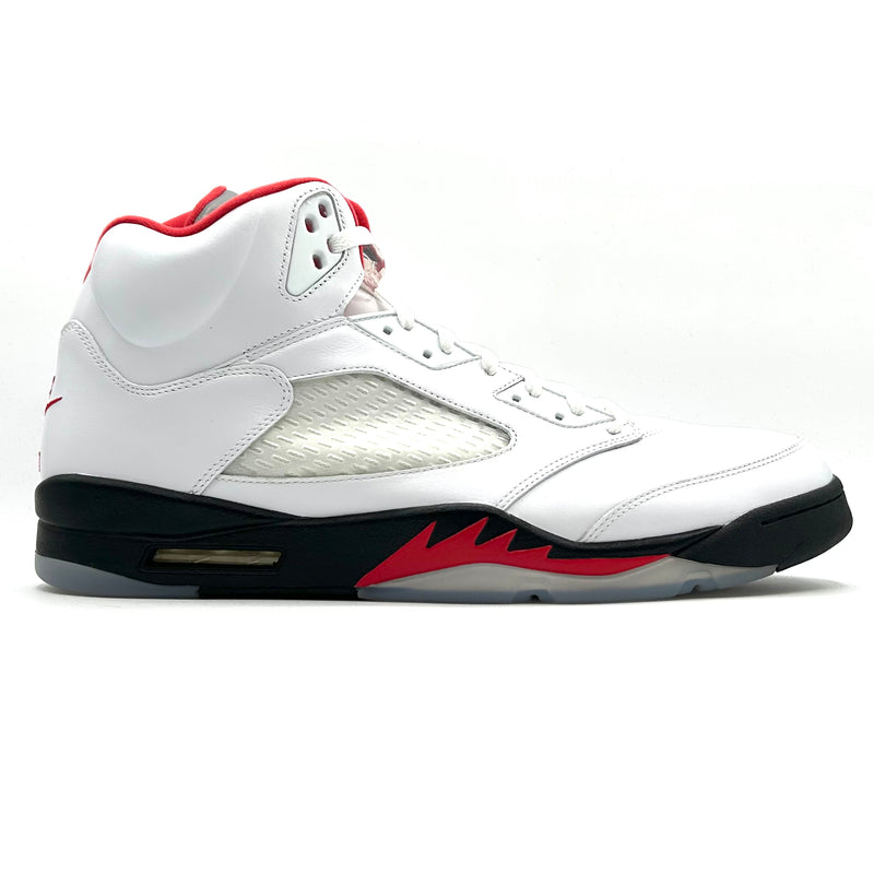 Jordan 5 Retro 'Fire Red Silver Tongue' (2020)