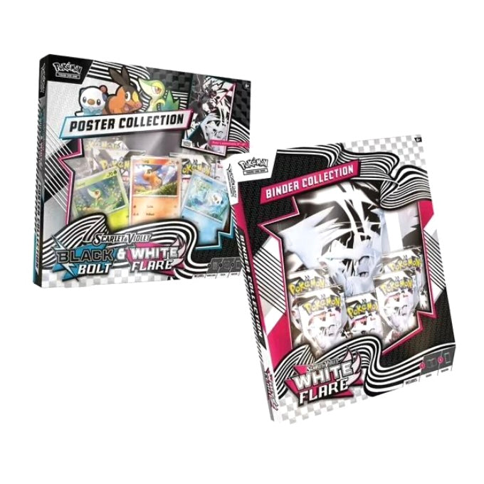 White Flare Binder & Unova Poster Collection (Sam's Club) - SV: White Flare (WHT)