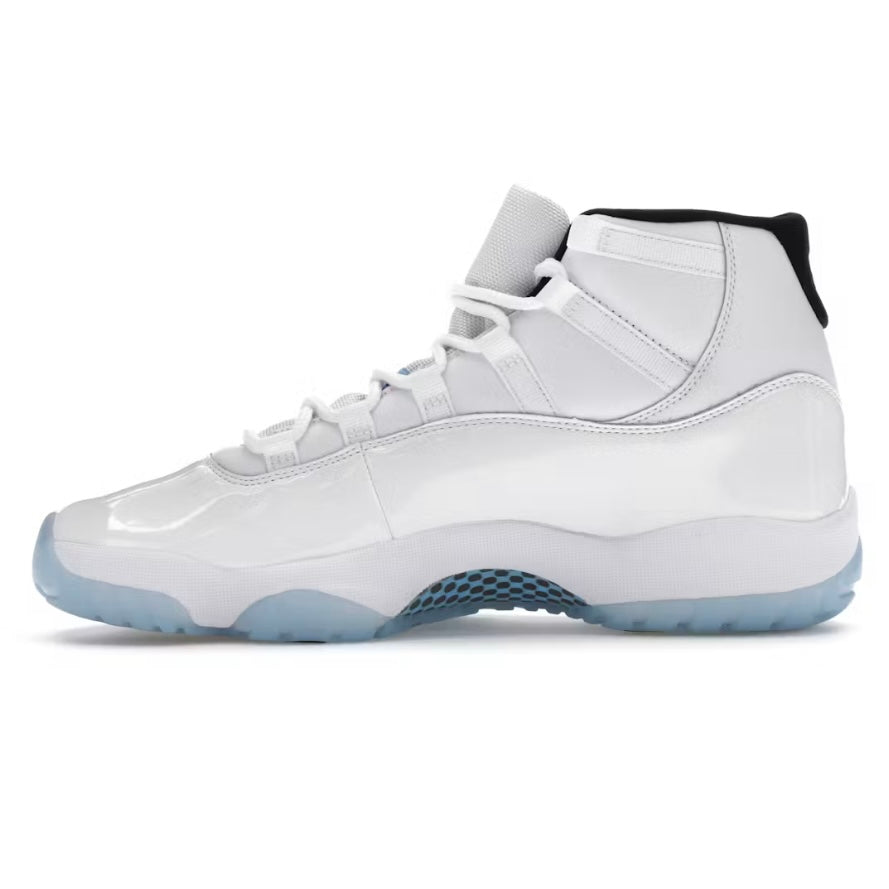 Jordan 11 Retro Legend Blue 2024 - Authentic White Blue Sneakers