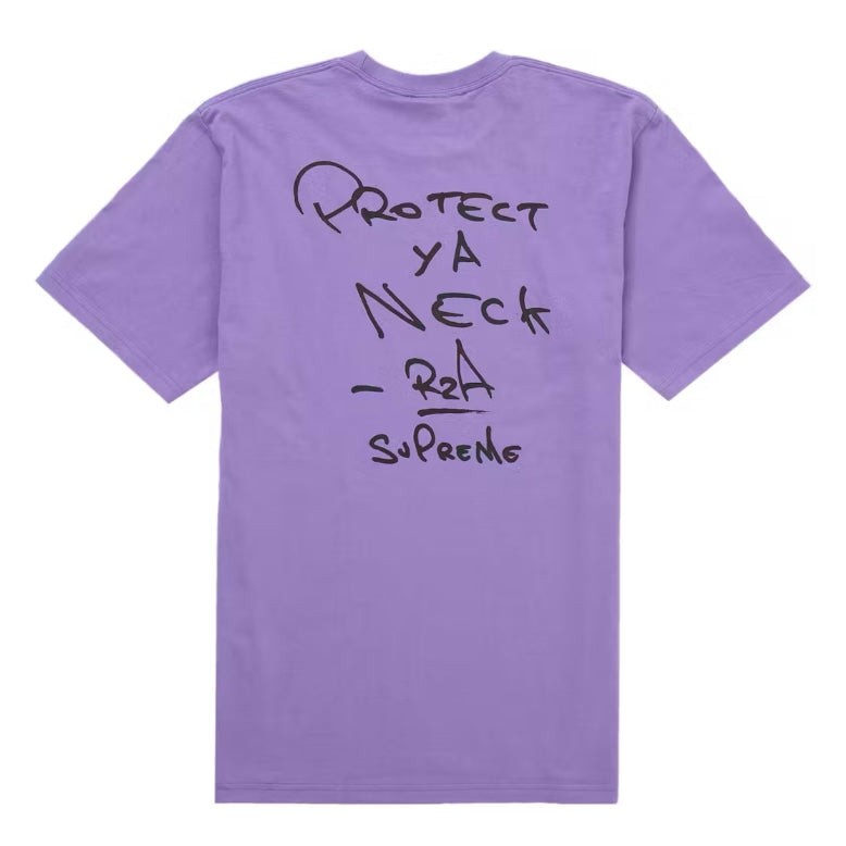 Supreme Wu-Tang Clan RZA Tee Purple