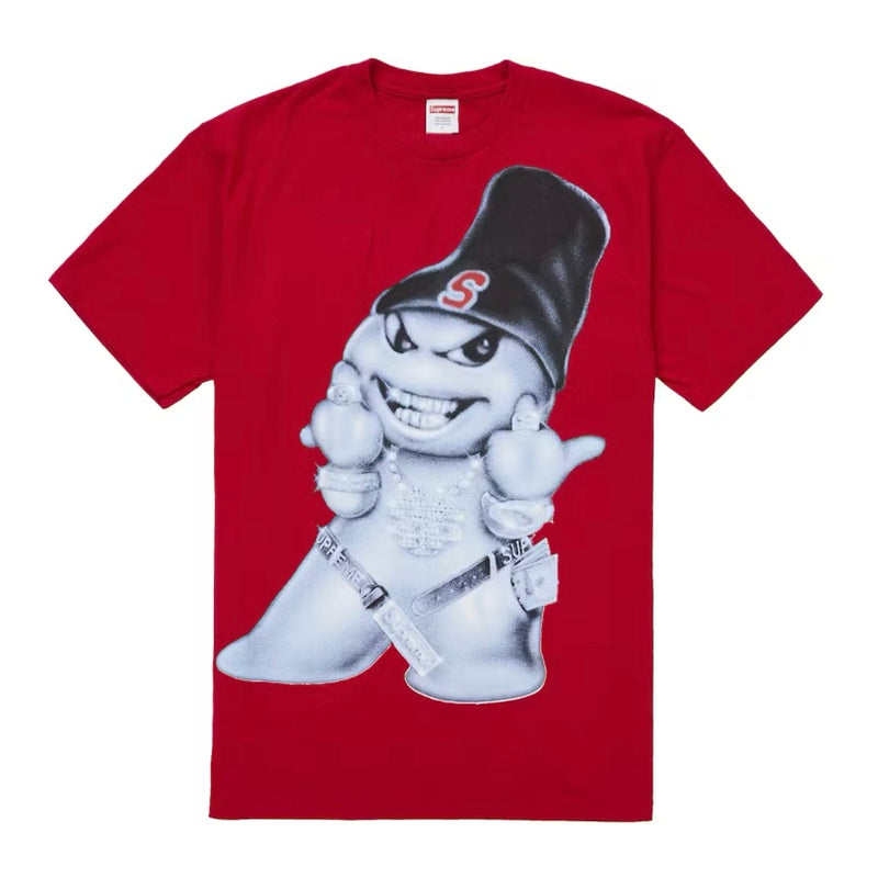 Supreme Snowman Tee Red