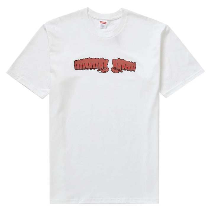 Supreme Toy Machine Fist Tee White