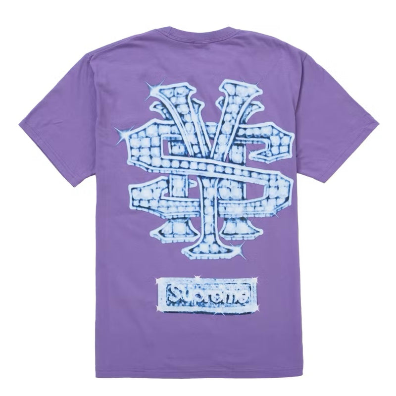 Supreme Snowman Tee Purple