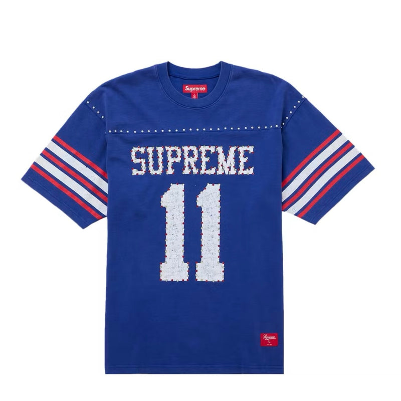 Supreme Studded S/S Football Top Royal