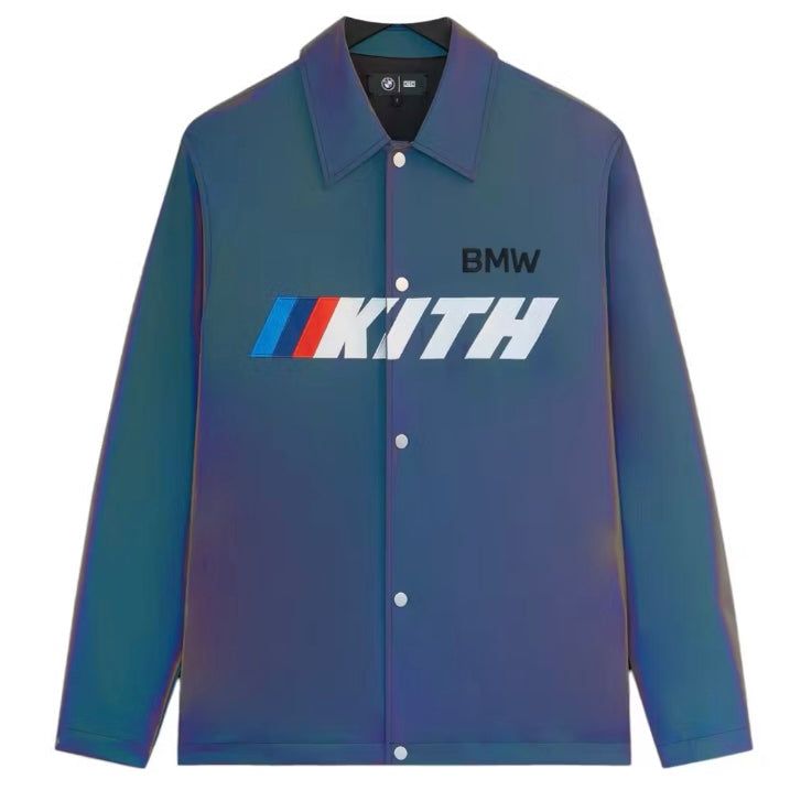Kith x BMW Kieran Coaches Jacket Techno Violet