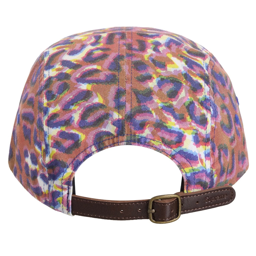 Supreme Washed Chino Twill Camp Cap (FW24) Leopard — United Kicks