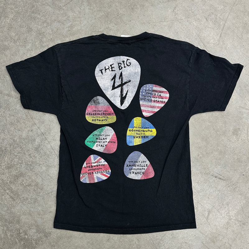 Big 4 2011 Tour Tee Black Vintage