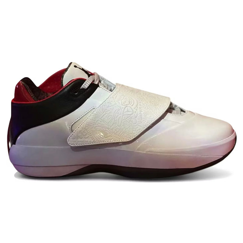 Jordan 40-20 White Varsity Red
