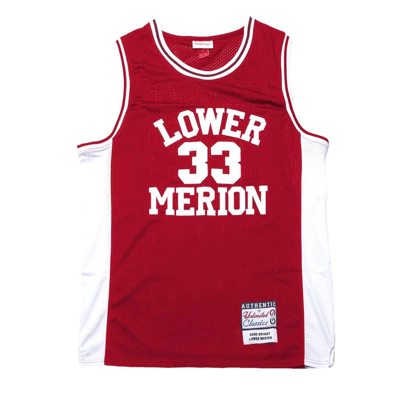 Headgear Classics Kobe Bryant Lower Marion Basketball Jersey