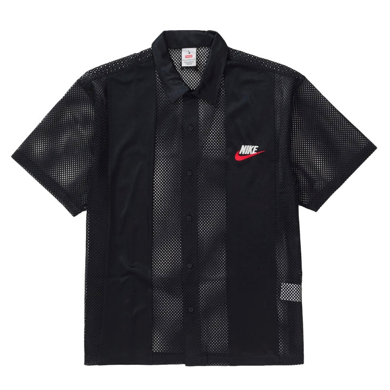 Supreme Nike Mesh S/S Shirt Black