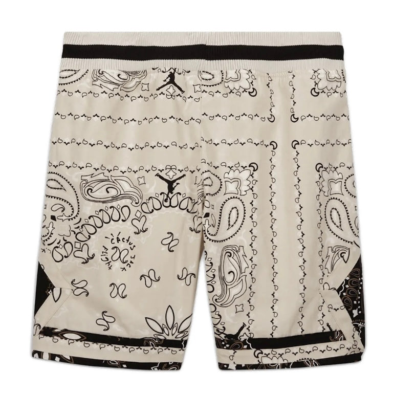 Travis Scott X Jordan Paisley Shorts Orewood