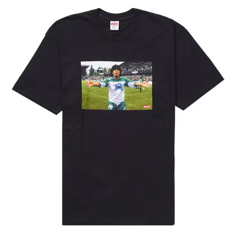 Supreme Maradona Tee Black