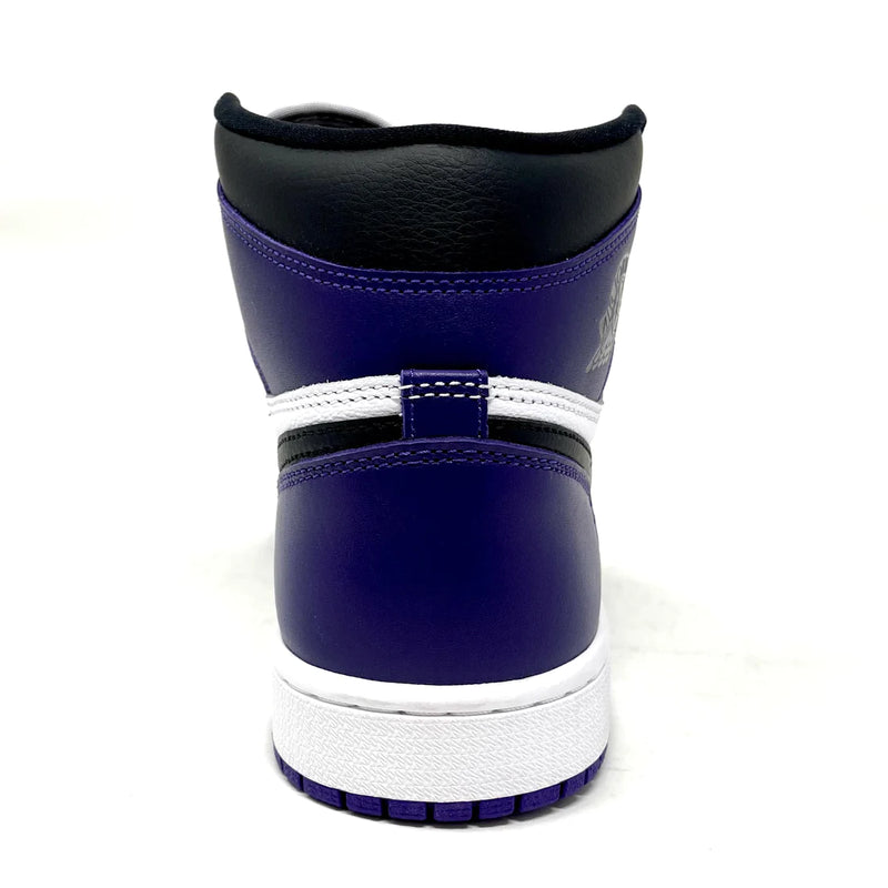 Jordan 1 Retro High Court Púrpura Blanco
