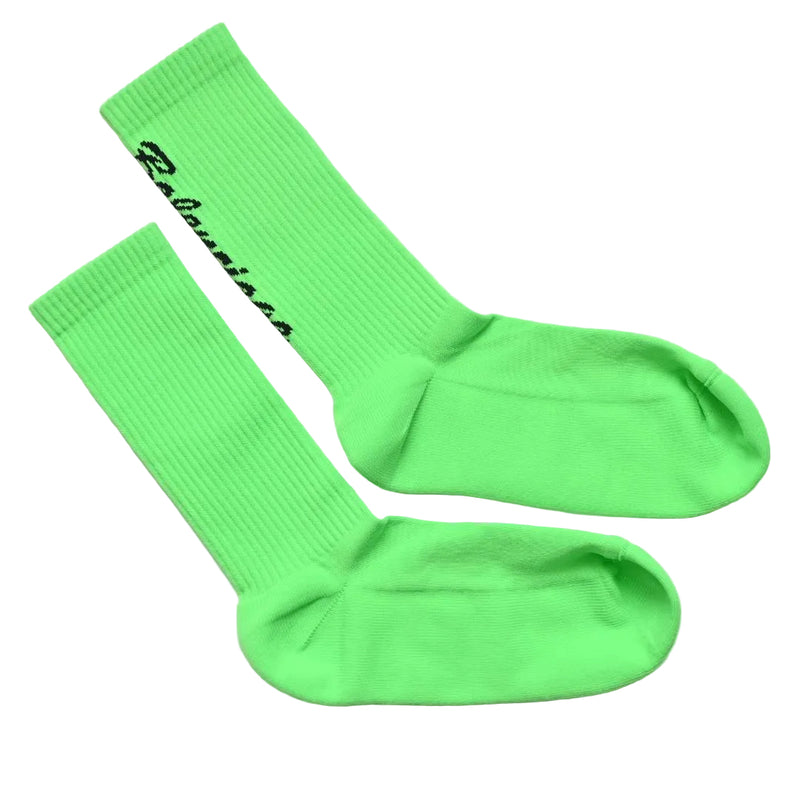 Balenciaga Socks Bright Green