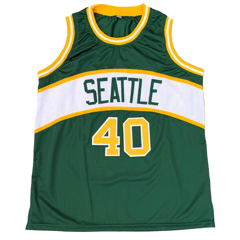 Shawn Kemp Seattle Supersonics Jersey Signed