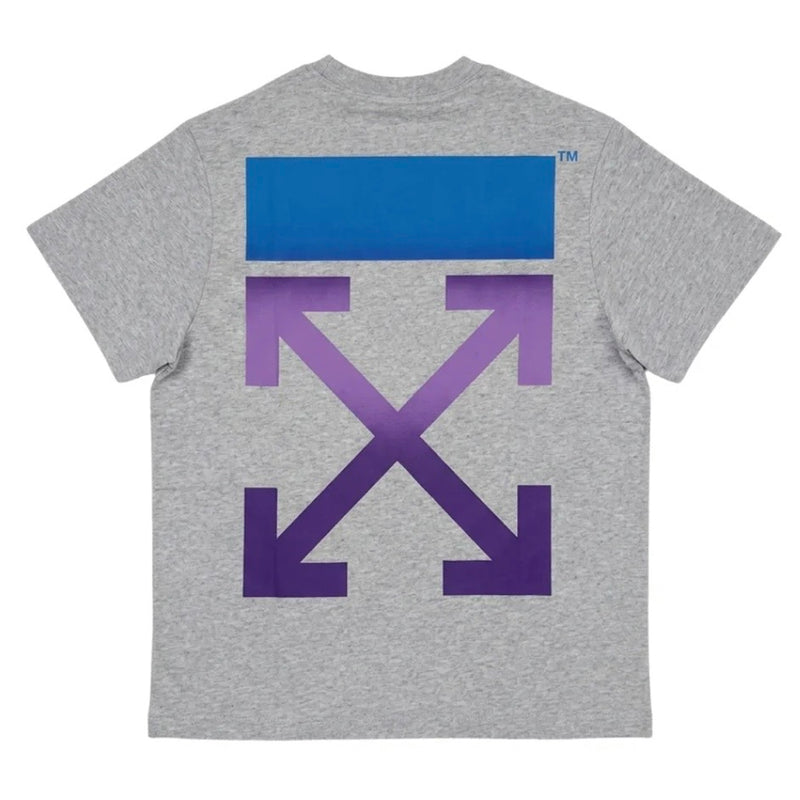 Off-White Multi Arrow Slim S/S Tee Heather Grey