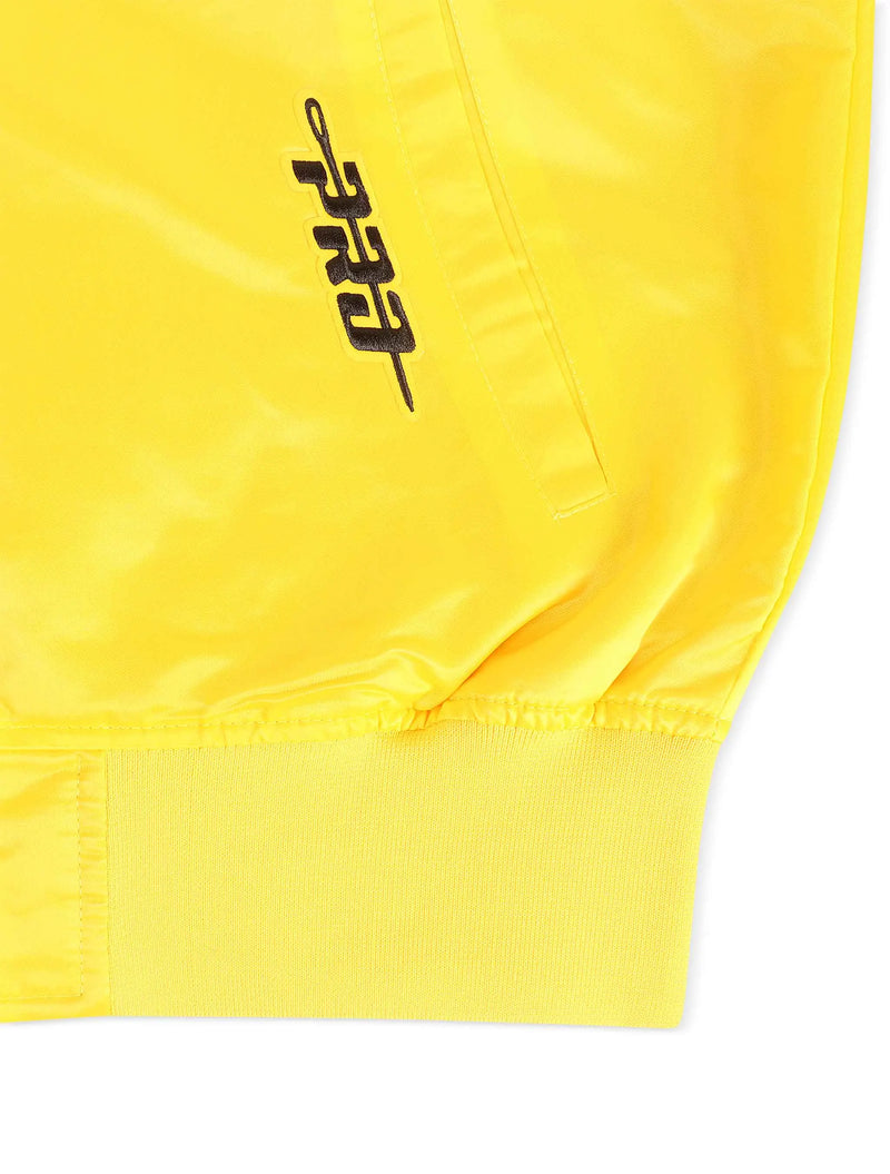 Pro Standard LA Lakers Souvenir Satin Jacket - Gold