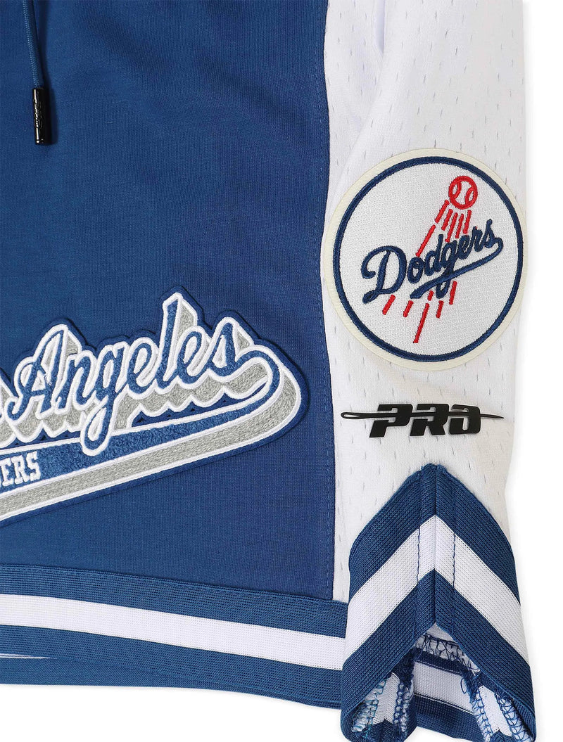 Pro Standard LA Dodgers City Script Tail Shorts - Royal Blue