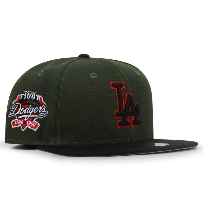 Green baseball cap with logos on a white background